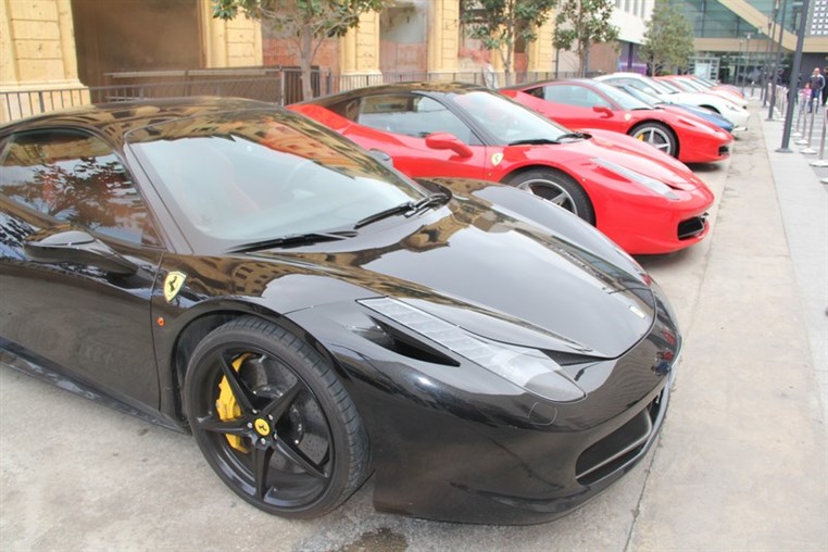 Ferrari Car Show at Beirut Souks